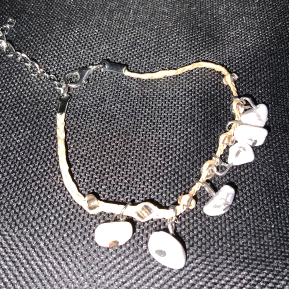 Natural Howlite Wish Bracelet